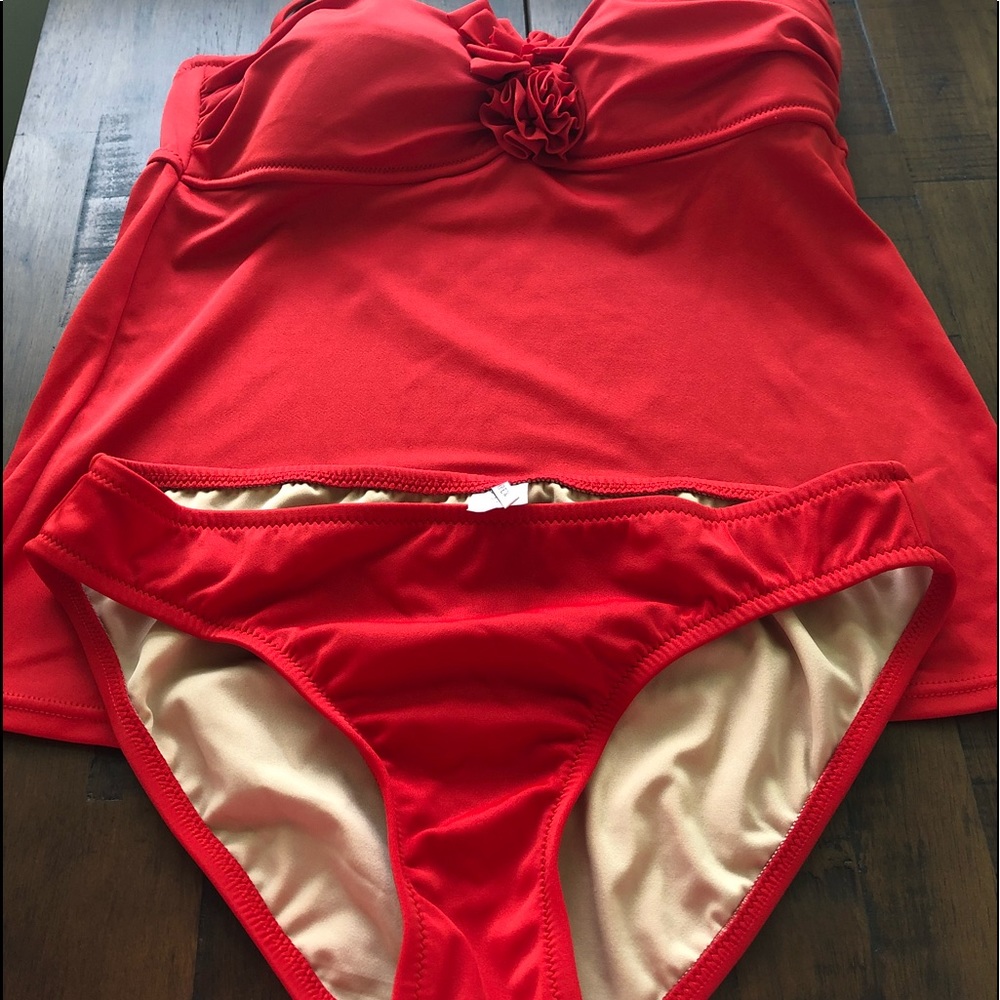 J. Crew Tankini Swimsuit